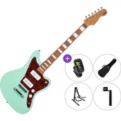 PSD Guitars JM-100 SET 2 SeaFoam Green Električna kitara