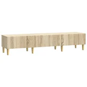 Vidaxl TV omarica Sonoma hrast 147 x 34,5 x 30 cm Inženirski les