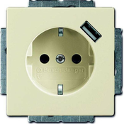 Busch-Jaeger Busch-Jaeger Schuko/USB vtičnica 20 EUCBUSB-82, (20888337)