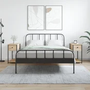 Vidaxl vidaXL Nočne omarice, komplet 2 kosov, hrast sonoma, 30x60x60 cm