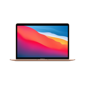 Apple MacBook Air Prijenosno racunalo 33,8 cm (13.3) Apple M M1 8 GB 256 GB SSD Wi-Fi 6 (802.11ax) macOS Big Sur Zlatno