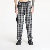 Hlače Wasted Paris M Yard Tartan Hunter Black/ White XL