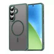 Hibridni ovitek HaloFrost II MagSafe za Samsung Galaxy S26 Plus - green