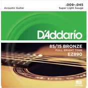 DADDARIO EZ890 85/15 Bronze 009-045 strune za akustično kitaro