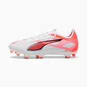 Nogometna obutev PUMA Ultra 5 Match FG/AG, unisex, oranžna/bela