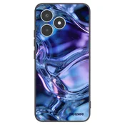 Silikonski črni ovitek za Realme C53 - Iris liquid