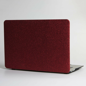 Tvrda TPU maska Glitter za MacBook Air 16 inch 2020 - crvena