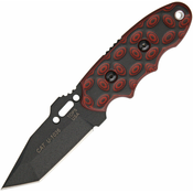 TOPS CAT Tanto Red and Black G10