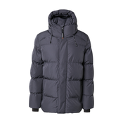 Superdry Zimska jakna temno siva