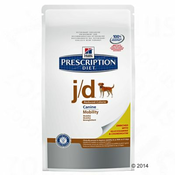 Hills Prescription Diet j/d Reduced Calorie Joint Care - piščanec - Varčno pakiranje: 2 x 12 kg