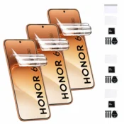 Zaščitna folija za HONOR 600 5G na zaslonu hidrogel, močna, trpežna TPU, 3 kosi
