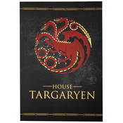 Bilježnica Moriarty Art Project Television: Game of Thrones - Targaryen