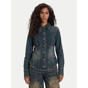 Guess Jeans Jeans srajca W5BH47 D4ON3 Mornarsko modra Regular Fit