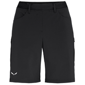 Womens Shorts Salewa Puez 3 DST Black Out