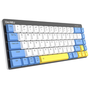 Wireless mechanical keyboard Dareu EK868 Bluetooth (whiteblueyellow))