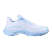 Ženska dvoranska obutev Babolat Shadow Spirit 2 Women White/Blue EUR 41