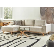 Kotna garnitura Berwyn 2363 (Beige) Svetlo rjava, 279x150x77cm