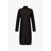 Mexx Ženska haljina MF006304153W, Midi, Dugi rukav, Braon