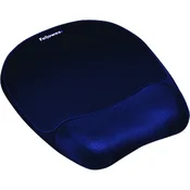 Podloga za miš s jastucicem za zapešce napunjenim pjenom FELLOWES Memory Foam, safirno plava 9172801