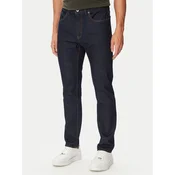 HUGO Jeans hlače 50572791 Mornarsko modra Slim Fit