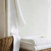 Dekordom Peškir natur 50x90 - white ( 025431 )