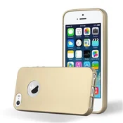 Cadorabo Cadorabo Case, združljiv z Apple v kovinskem zlatu - zaščitni pokrov, narejen iz fleksibilnega silikona TPU, (20585362)