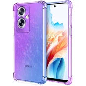 GS Ovitek za Oppo A79 5G Gradient, odporen proti padcem, vijoličen/moder