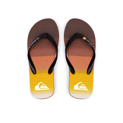 Natikači za bazen QUIKSILVER MOLOKAI STRIPE AQYL101361 XNNK Oranžna