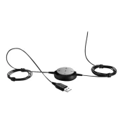 Jabra EVOLVE 20 UC Stereo USB Headband, Noise cancelling, USB connector, with mute-button and volume control on the cord, with foam ear cushion (4999-829-209)