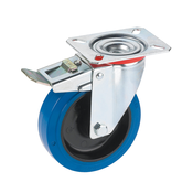GIBLJIVO kolo Z ZAVORO DÖRNER 100X36MM PLOŠČA 100X85MM MODER
