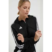 ADIDAS PERFORMANCE Športna majica Tiro  črna / bela