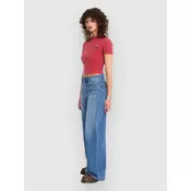 Volcom Stoned BF Lowrise Jeans worn light blue