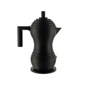ALESSI Aparat za kavo Pulcina 70 ml Črna