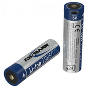 Ansmann Polnilna baterija Ansmann 18650 Li-Ion, 3400 mAh