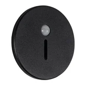 Kanlux 90794 - LED svetilka za stopnice s senzorjem MAGNIK LED/1,7W/230V CCT črna okrogla