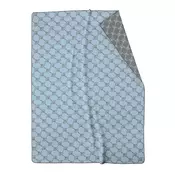 Joop! ODEJA 150/200 cm siva, pastelno modra