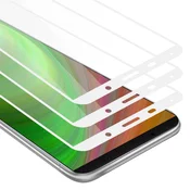Cadorabo CADORABO Huawei MATE 10 PRO - Zaščitna folija v transparentno z belo - 3-pack Kaljeno steklo za zaščito zaslona s trdoto 9H in 3D dotikom, (20548267)