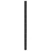 Vidaxl Membrana proti plevelu črna 2x150 m PP