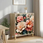 vidaXL Strani šal BORNE Sonoma 69 x 33 x 75 cm Inženirski les