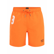 Superdry Kratke kopalne hlače, oranžna