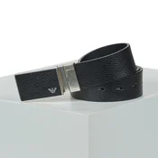 Emporio Armani  BELT REVERSIBLE SET  Črna