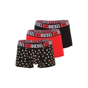 DIESEL Boksarice rdeča/črna/bela