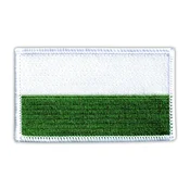 shumee Našitek zastave Saške - likalnik/termo zapečatena podlaga - vezen našitek/značka/emblem