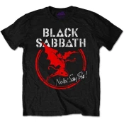 Black Sabbath Majica Archangel Never Say Die Unisex Black 2XL