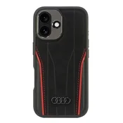 Audi USNJENI OVITEK AUDI ZA IPHONE 16 ZA MAGSAFE HARDCASE AU-TPUPCMIP16-R8/RD