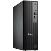 Dell Pro Slim QCS1250, 180W, Intel Core i3-14100 (4 cores, up to 4.7GHz), 1x8GB 4800MT/s DDR5, 512GB SSD, Integrated Graphics, No Wi-Fi, No BT, Mouse/Kyb, Ubuntu, 3Y PS NBD