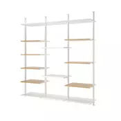 ELVARLI Otvorena komb. za odlaganje, 258x51x222-350 cm