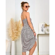 Resti Womens midi dress with print
