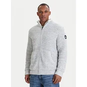 Quiksilver Pletena jopica Boketto EQYSW03324 Siva Regular Fit