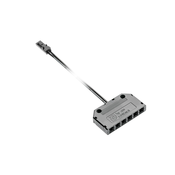Razdelilec za Led trak 6xmini AMP konektor